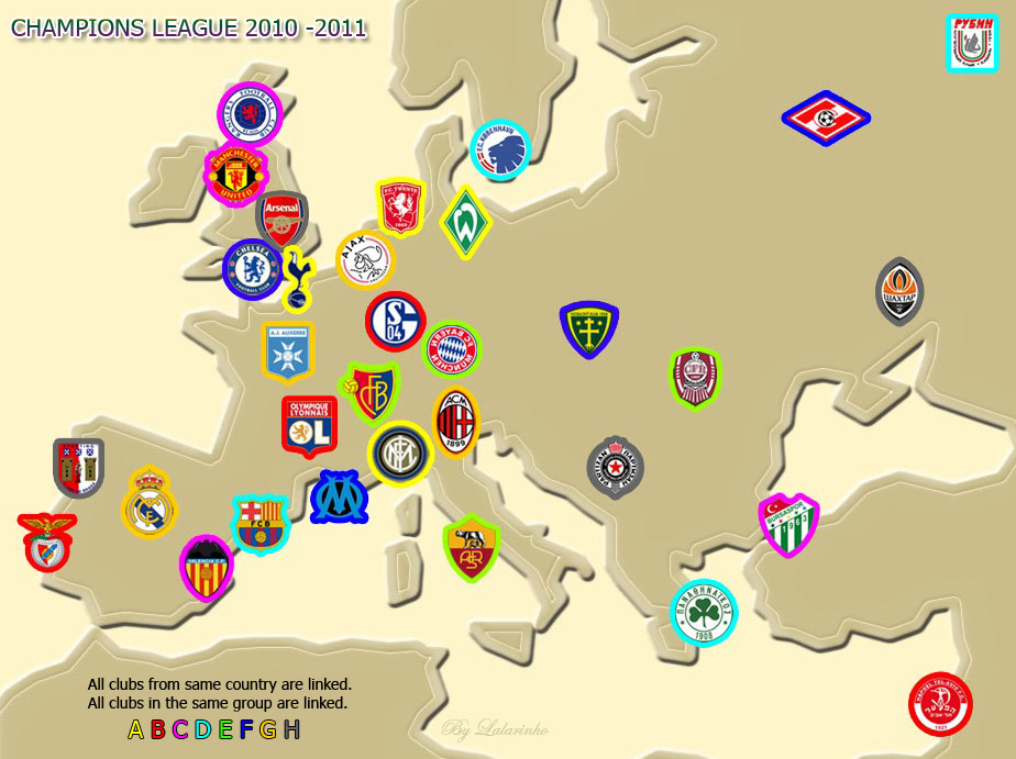 the map
